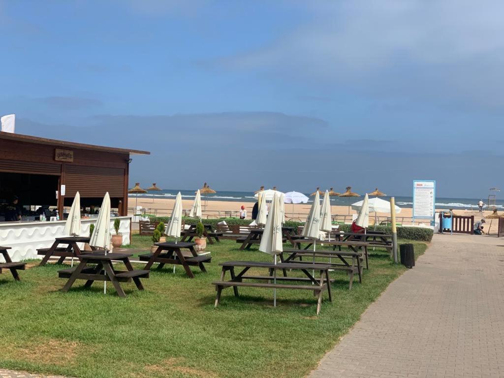Blanca Beach Vue Laterale Sur Mer Sidi Rahal  Exterior photo