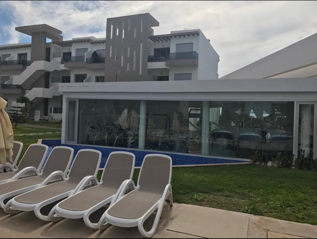 Blanca Beach Vue Laterale Sur Mer Sidi Rahal  Exterior photo