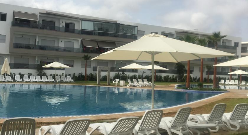 Blanca Beach Vue Laterale Sur Mer Sidi Rahal  Exterior photo